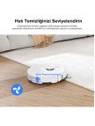 Roborock S8 Sonic Mopping Akıllı Robot Süpürge S8 Beyaz